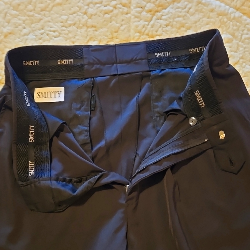 Men's black umpire pants